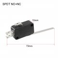 Uxcell 15a 250vac Black V-153-1c25 Long Straight Lever Miniature Micro Switch