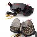 Newsmarts Motorcycle Led Tail Integrated Light Brake Turn Signal Lamp Blinker For Yamaha Yzf R6 Yzf-r6 98-02 Abs Smoke