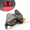 Newsmarts Motorcycle Led Tail Integrated Light Brake Turn Signal Lamp Blinker For Yamaha Yzf R6 Yzf-r6 98-02 Abs Smoke