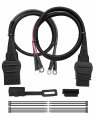 2 Pin Truck And Plow Side Battery Cable Fit For Western Fisher Snow Replace 21294 61169 8274 Power Wire Harness With Dust Cover