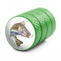 Walleye Fishing 7 Valve Stem Caps For Tire Rim Wheel Aluminum Green