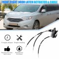 X Autohaux Door Latch Actuator With Cable Assembly Front Right Passenger Side For Nissan Quest 2011-2017 80500-1ja0a Double Cab