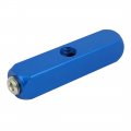 Uxcell 1 4 Pt Thread 6 Ports 3 Way Air Hose Inline Manifold Splitter Block Blue