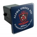 Alpha Omega Phi Sorority Primary Logo Tow Trailer Hitch Cover Plug Insert 2