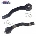 Tom 2pc Outer Tie Rod End Pair For 1988-2001 Acura El Integra Honda Civic Cr-v Es3332 Es3331 T3332