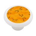 Dragonfly Sparkle High Gloss Ceramic Drawer Knob 