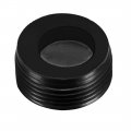 Uxcell Carbon Brush Holder Caps 17mm O 9 5mm I D 7 7mm Thickness Motor Cover Plastic Fitting Thread Black 20pcs