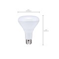 Satco S39628 8 5w Br30 Led Lamp Dimmable 2700k Warm White 700 Lumens Frost Medium Base 120v Damp Location 65w Incandescent