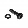 Uxcell M3x7mmx0 5mm Flat Washers Gaskets Spacers 300pcs M3x14mm Thread 10 9 Alloy Steel Button Head Hex Socket Cap Screw Bolt