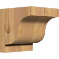 Ekena Millwork Cor06xx06new00swr 5 1 2 W X 6 D 6 H Newport Smooth Corbel Western Red Cedar 