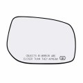 Passenger Right Side Mirror Glass Assembly With Plastic Back Plate Heated For 2009-2013 Toyota Corolla Matrix