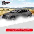 Passenger Right Side Mirror Glass Assembly With Plastic Back Plate Heated Compatible 2009-2013 Toyota Corolla Matrix