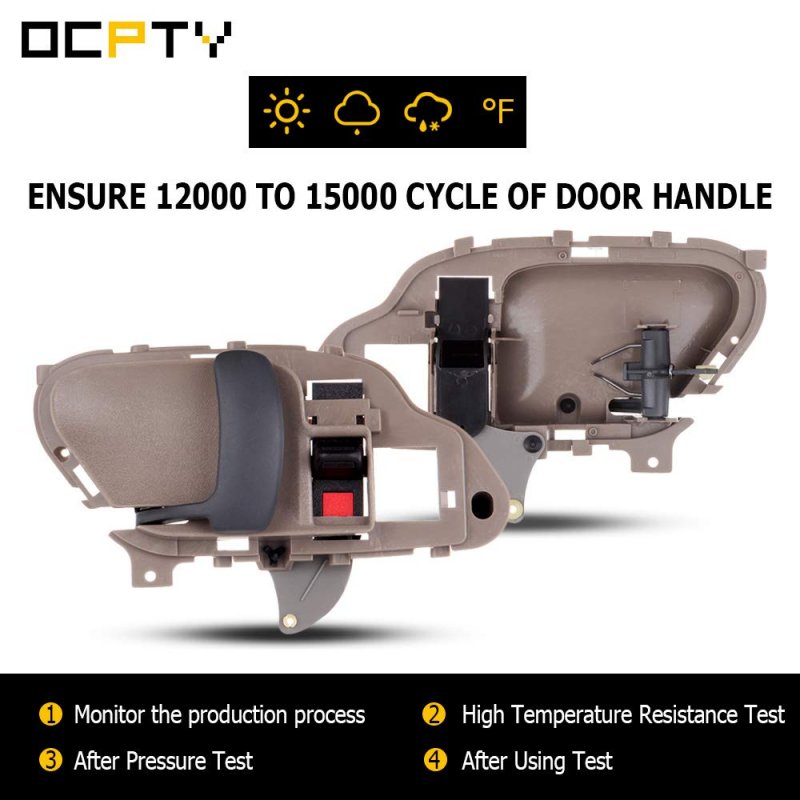 Door Handle Interior Driver Left Side Replacement Fit 1995-2002 For Gmc Inside Beige