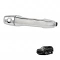 Exterior Door Handle Chrome Front Left With Key Hole Replacement For 2011-2017 Explorer 12460753 Bb5z7822404ba Ba1z78218a14a 