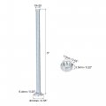 Uxcell 1 4-20 X 5 Square Neck Carriage Bolts With Nuts Washers Carbon Steel Coach Bolt Screws 10 Set