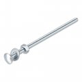 Uxcell 1 4-20 X 5 Square Neck Carriage Bolts With Nuts Washers Carbon Steel Coach Bolt Screws 10 Set