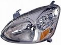 Driver Side Headlight Lens Housing 312-1166l-as Front Lh Halogen Lamp With Clear Plastic And Polished Finish Waterproof 