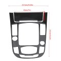 Carbon Fiber Car Center Console Gear Shift Panel Cover Trim Luxury Decorative Interior Sticker For