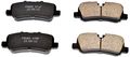Z16 Replacement Ceramic Brake Pads Rear 16-1099 For Land Rover Range Sport And Lr4 