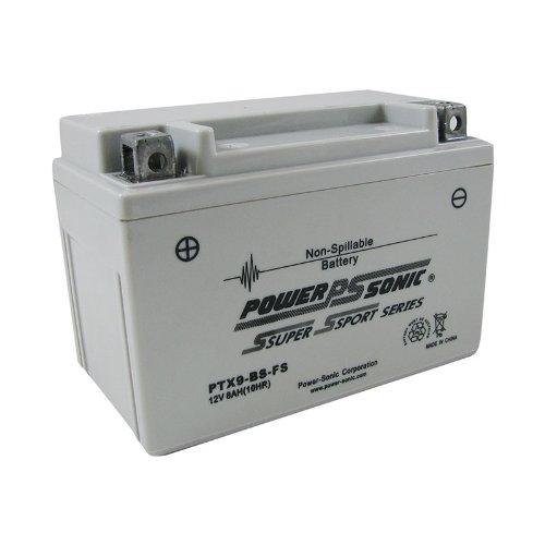 Power-sonic Ptx9bs-fs Sealed Maintenance Free Powersport Battery