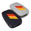 Silicone Sport Racing Stripes  Trimed Key Fob Cover For Toyota Trd 4runner Corolla Gr Rav4 Highlander Performance 3 Buttons 