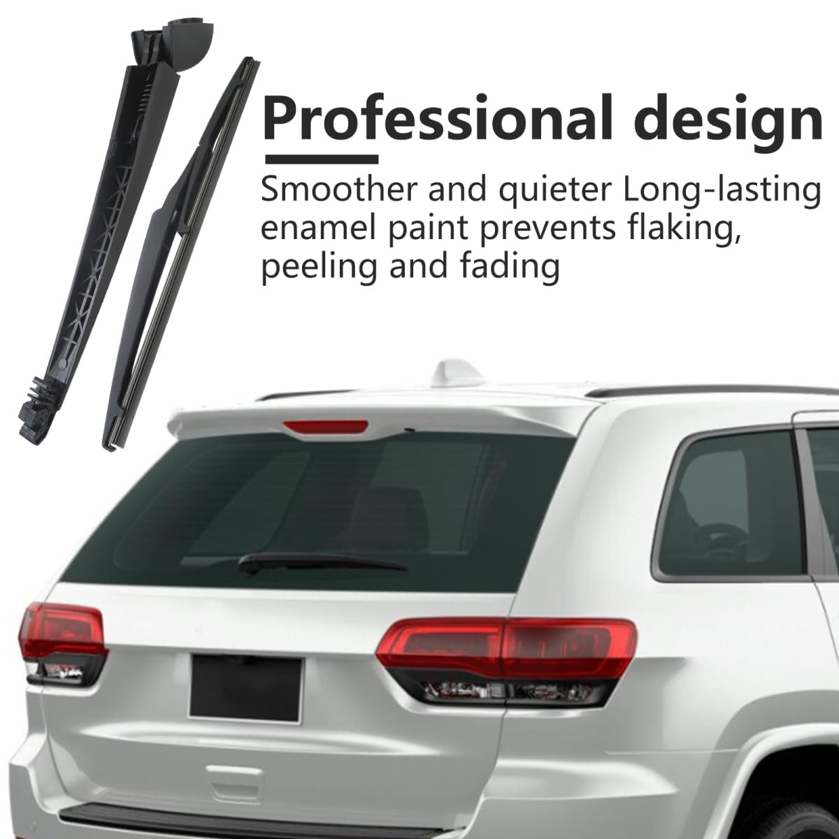 Rear Windshield Wiper Arm Blade Set 68077939aa Atpp5361123002 Replace For 2012 Dodge Durango Crew Plus Sport Utility 4-door 3