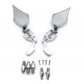 Httmt Mt252-008 Ttt002- Skull Blade Mirror Compatible With Royal Star Road V-star Warrior V-max Virago