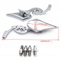 Httmt Mt252-008 Ttt002- Skull Blade Mirror Compatible With Royal Star Road V-star Warrior V-max Virago