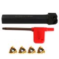 Wholesale 1pc Ser1212h16 Tool Holder Boring Bar 4pcs 16er Ag60 Inserts With Wrench For Cnc Turning