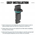 Uxcell Car Mass Air Flow Sensor Meter Replacement For Bmw M5 2007-2010 1-series 116i E87 2003-2007 No 13627566986