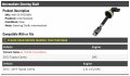 Intermediate Steering Shaft Compatible With 2012-2019 Toyota Camry