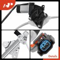 A-premium Power Window Regulator With Motor Compatible Jeep Cherokee Xj 1997-2001 Front Driver Passenger Side