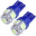 Cab Marker Smoke Covers Lens T10-5-5050-smd Ice Blue Led Bulbs Ford E-150 2003-2014d E-250d For E-350 Super Duty 2003-2016 For