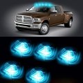 Cab Marker Smoke Covers Lens T10-5-5050-smd Ice Blue Led Bulbs Ford E-150 2003-2014d E-250d For E-350 Super Duty 2003-2016 For