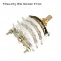 Uxcell 3p6t Pole 6 Position 3 Deck Band Channel Rotary Switch Selector