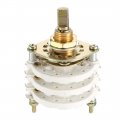 Uxcell 3p6t Pole 6 Position 3 Deck Band Channel Rotary Switch Selector