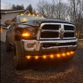 10pcs 3 4 In Round Led Amber Side Marker Lights Waterproof Bullet Front Rear Clearance Turn Signal Indicators For Trailer Truck