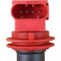 Dragon Fire Race Series High Performance Ignition Coil On Plug Cop Pencil Pack Compatible With 2008-2015 Porsche Cayenne
