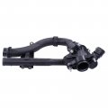 Motoku Engine Coolant Thermostat Housing Assembly For Mercedes C300 C350e E300 Glc300 Glc350e Slc300 2015-2020