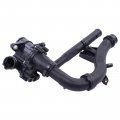 Motoku Engine Coolant Thermostat Housing Assembly For Mercedes C300 C350e E300 Glc300 Glc350e Slc300 2015-2020