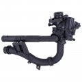 Motoku Engine Coolant Thermostat Housing Assembly For Mercedes C300 C350e E300 Glc300 Glc350e Slc300 2015-2020