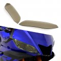 Topteng Motorcycle Headlight Lens Screen Protection Cover Front Light Guard For Yamaha Yzf R3 2019 2020