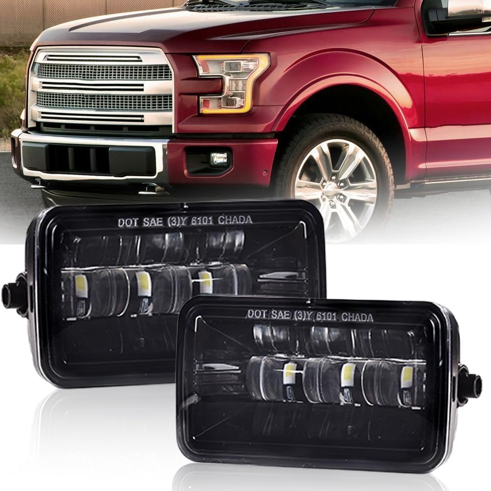 Led Fog Light For 2015-2020 Ford F150 2017-2018 F250 F350 Super Duty Driver Lamp Left And Right Passenger Side
