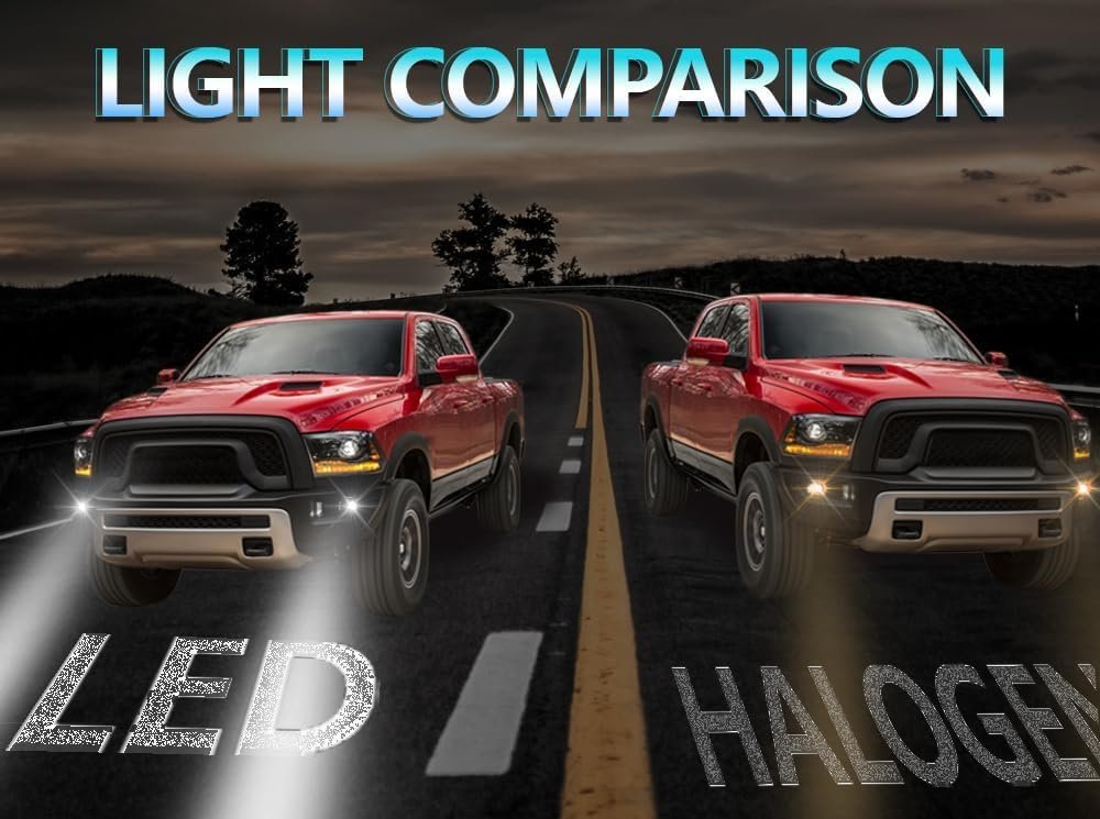 Led Fog Light For 2015-2020 Ford F150 2017-2018 F250 F350 Super Duty Driver Lamp Left And Right Passenger Side