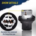 G-plus Front Part Turn Signal Lamp Light Socket Compatible With 2013-2016 Dodge Dart Set Of 2 Oem