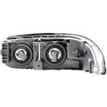 00-05 Bk Lesabre Limited Right Pass Headlamp Assembly W Fluted Hi Beam 4 Bulbs 
