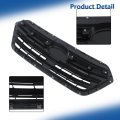 Front Upper Grille Glossy Black Frame With Molding Trim And Matte Base Replacement For Legacy 2018 2019 91121al21a Su1200179