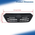 Front Upper Grille Glossy Black Frame With Molding Trim And Matte Base Replacement For Legacy 2018 2019 91121al21a Su1200179