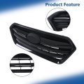 Front Upper Grille Glossy Black Frame With Molding Trim And Matte Base Replacement For Legacy 2018 2019 91121al21a Su1200179
