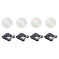 Automatic Transmission Gear Shift Linkage Bushing With Retainer Clips For 190d 190e 230 240d 260e 280ce 280e 280s 280se 300cd 
